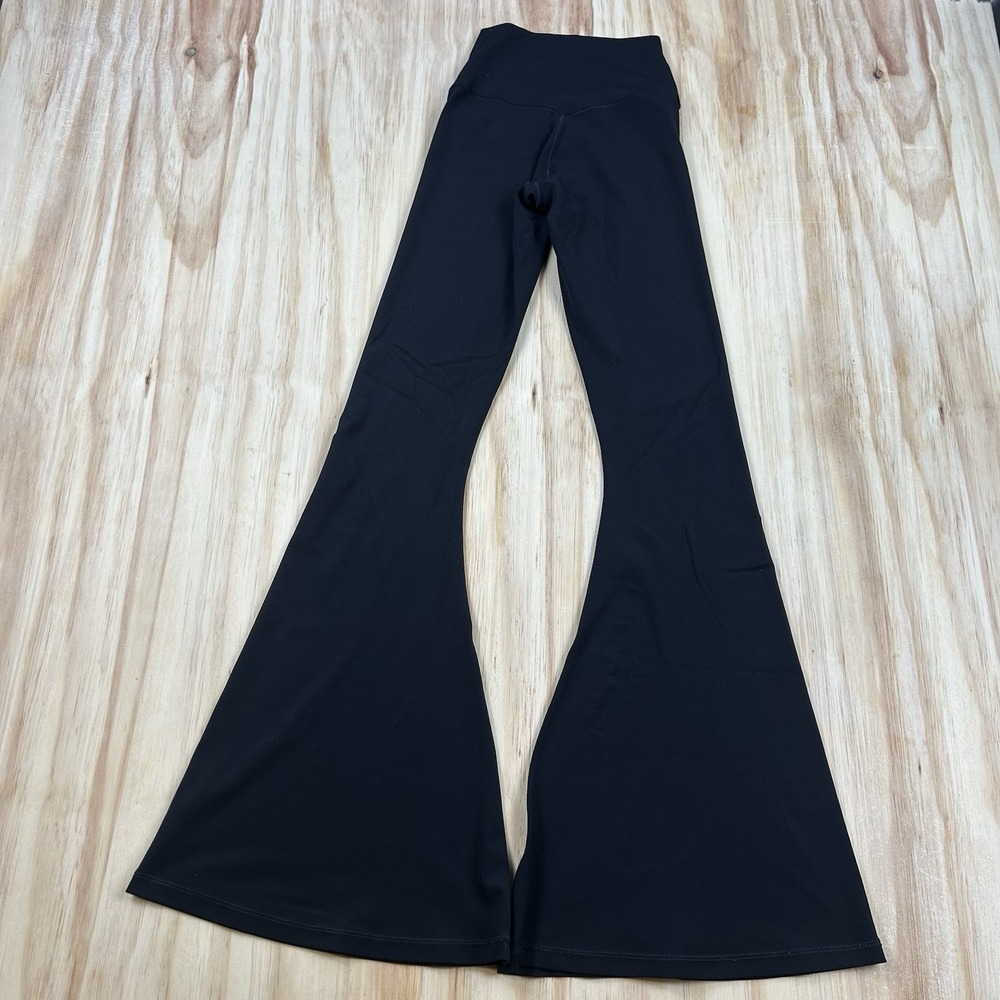 Offline By Aerie S Real Me Super Flare Hi-Rise Black Leggings